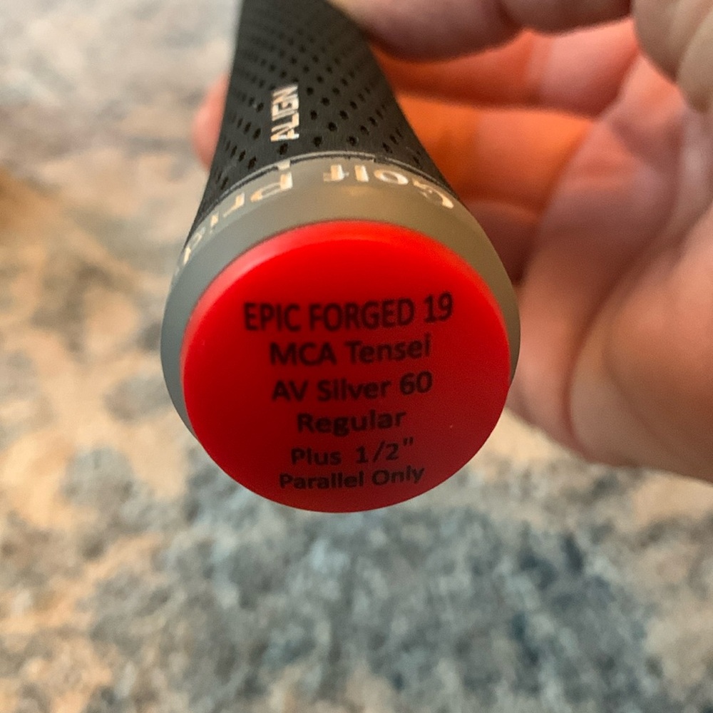 New 36.5โ Mitsubishi Chemical TENSEI AV Series 60 flexR iron graphite golf shaft - Picture 8 of 14